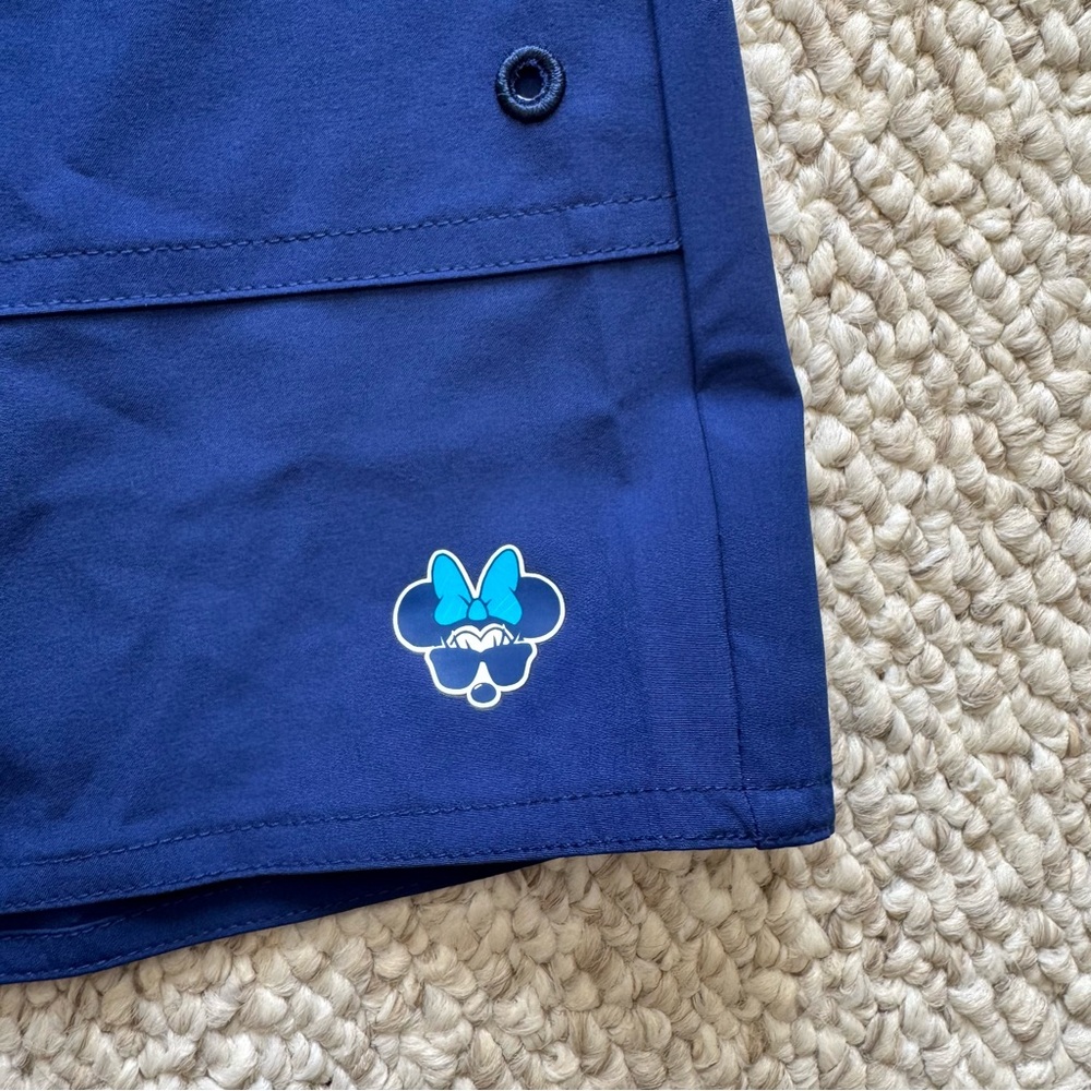 NWT Disney Minnie Mouse Swim Trunk Shorts Size M Blue - Picture 4 of 9